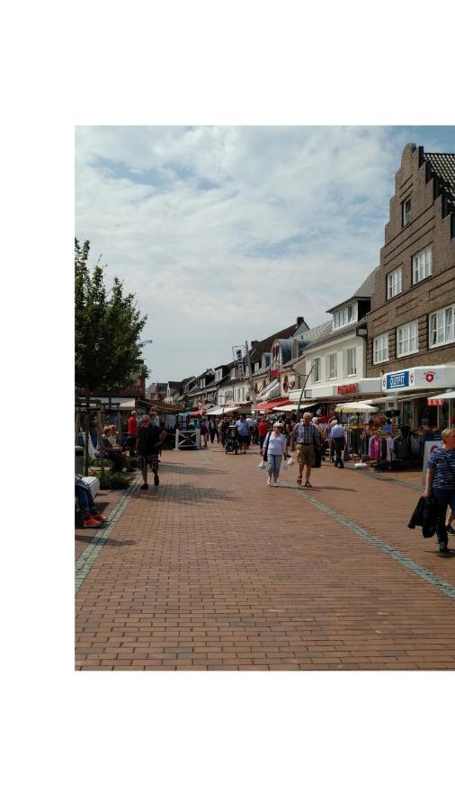 Haus Tertius - Strand- Und Hafennahe Ruhige Ferienwohnung Busum Luaran gambar